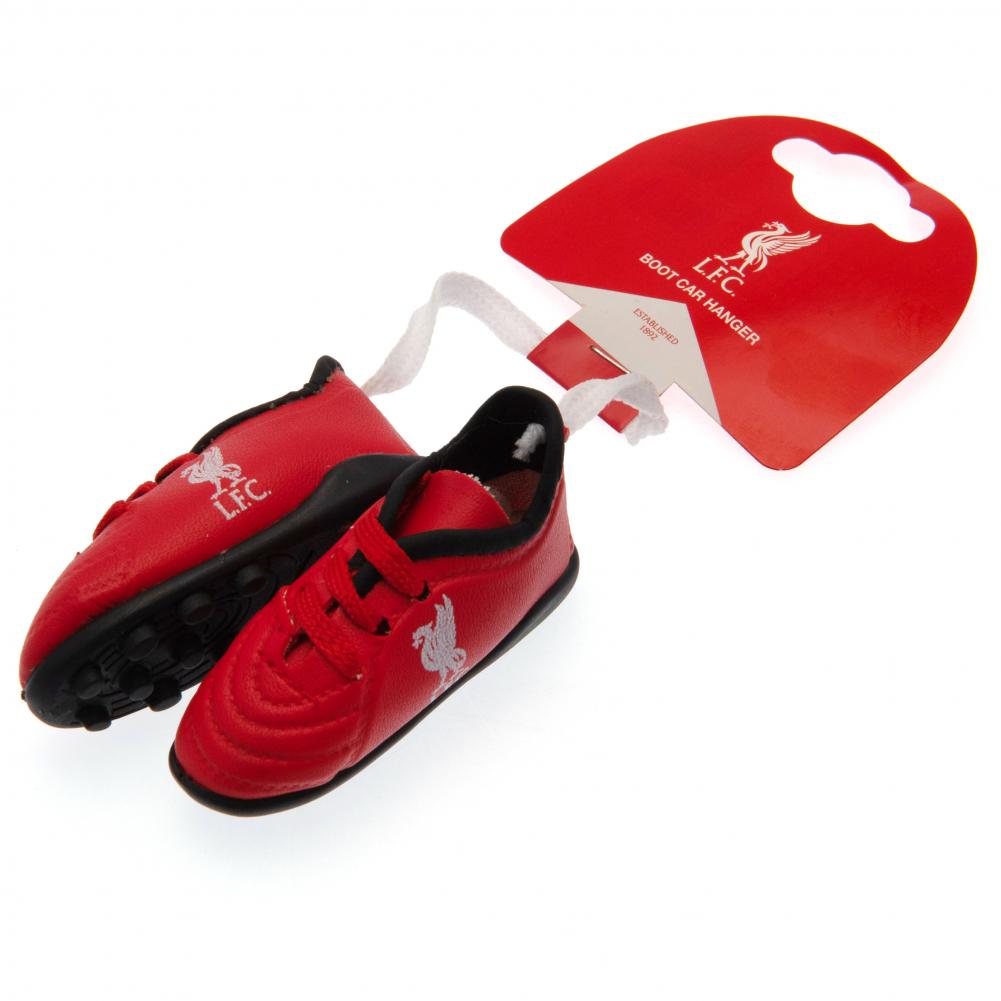 Liverpool FC Black & Red Mini Football Boots - Gift Arch