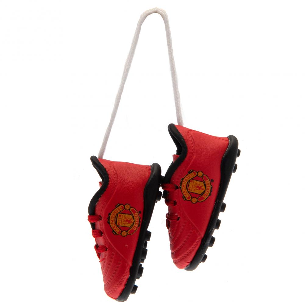 Manchester United FC Mini Football Boots - Gift Arch