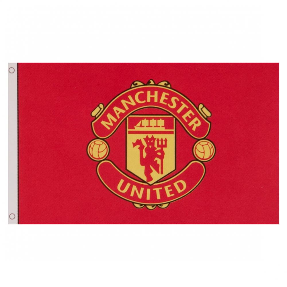 Manchester United FC Core Crest Flag - Gift Arch