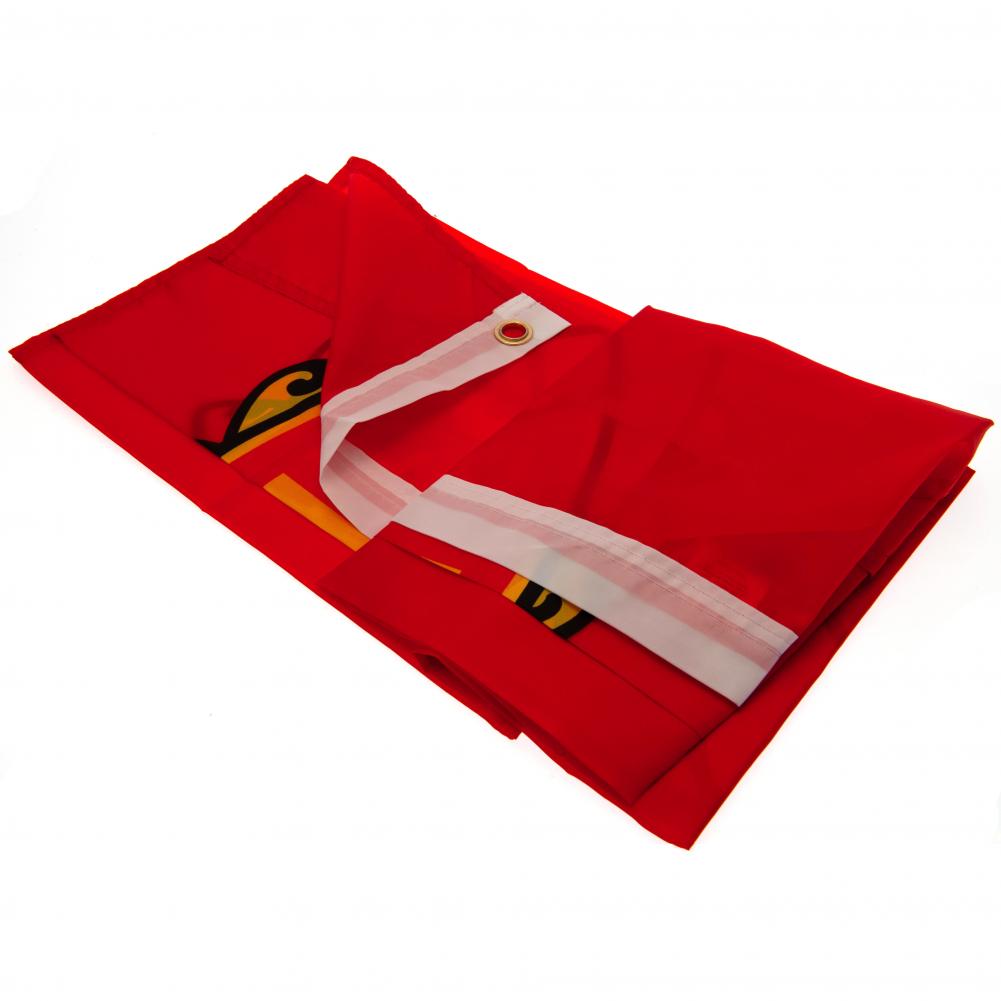 Manchester United FC Core Crest Flag - Gift Arch