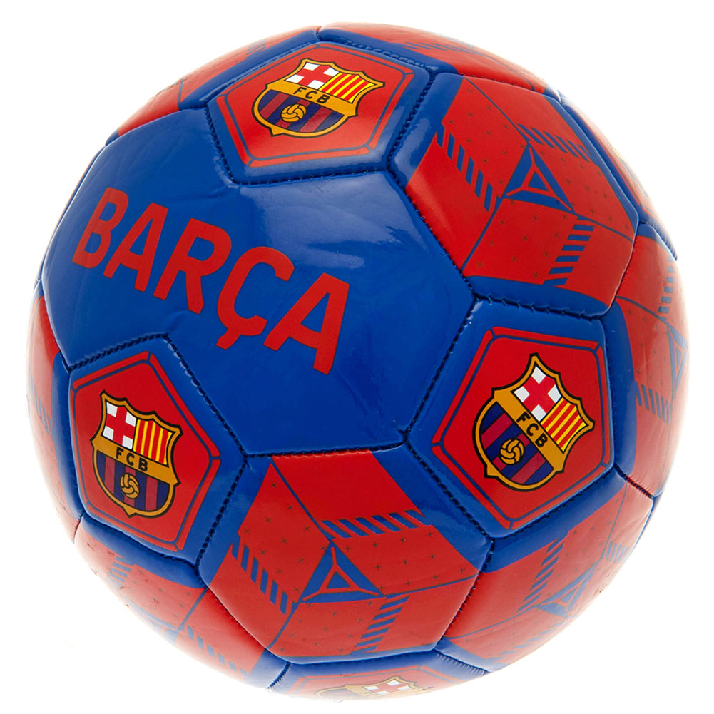 FC Barcelona Hex Size 3 Football - Gift Arch
