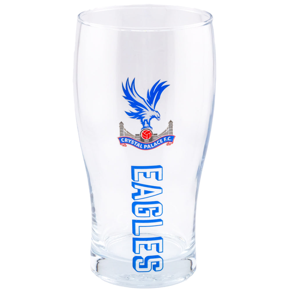 Crystal Palace FC Tulip Pint Glass - Gift Arch