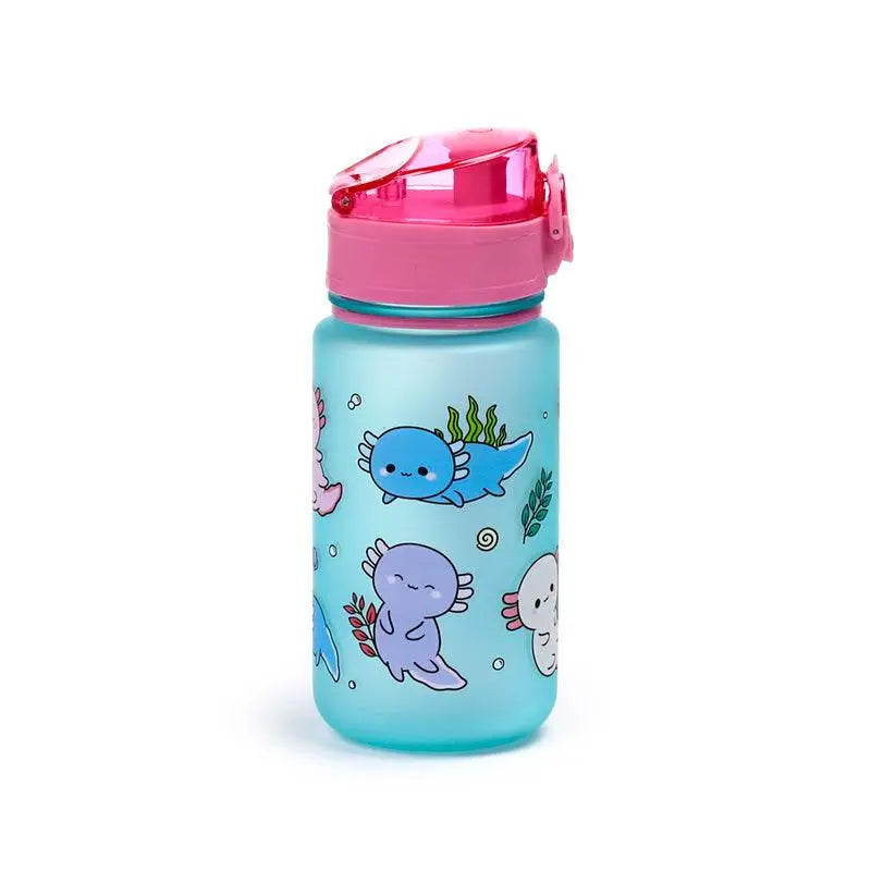 Adoramals Axolotl Pop Top 350ml Shatterproof Bottle - Water Bottles & Flasks