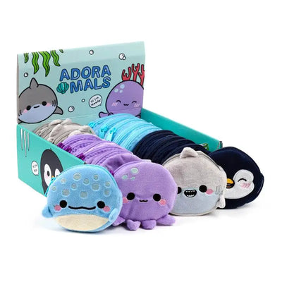 Adoramals Ocean Mini Change Plush Purse - Sealife & Aquarium