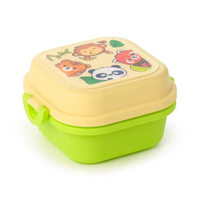 Adoramals Wild Clip Lock Stacked Bento Snack Lunch Box - Lunch Boxes & Snack Pots