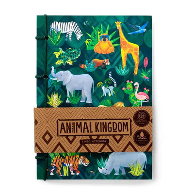 Animal Kingdom Stone Paper A5 Notebook - Zoo Safari & Wildlife Parks
