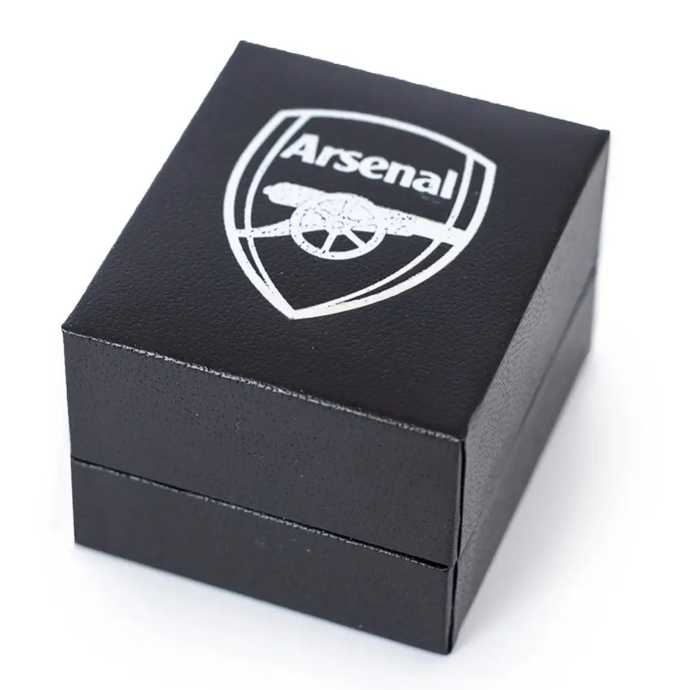 Arsenal FC 18ct Gold Plated on Silver Signet Ring - Q