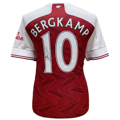 Arsenal FC Bergkamp Signed Shirt