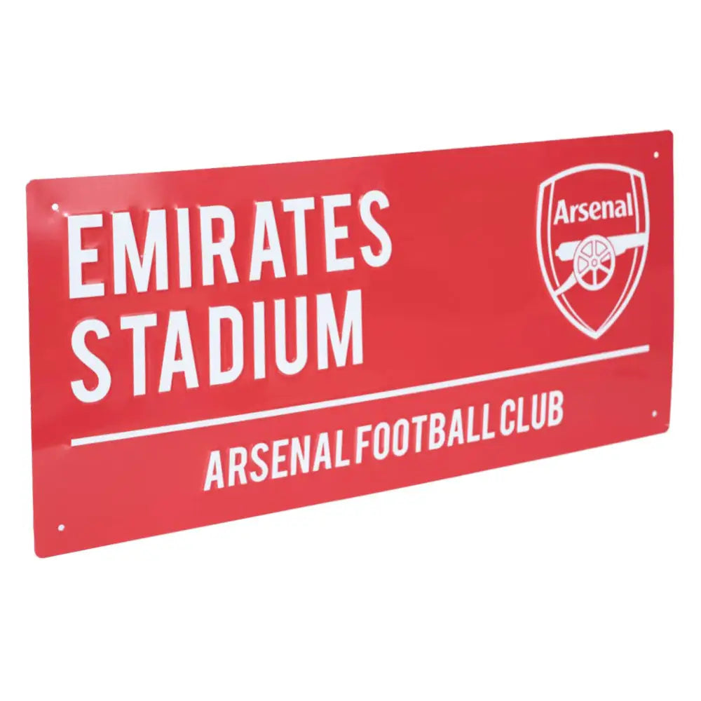 Arsenal FC Colour Street Sign