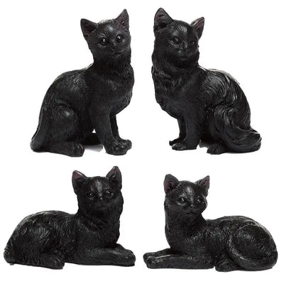 Black Cat Sofa World Figures - Cat Gifts & Collectables