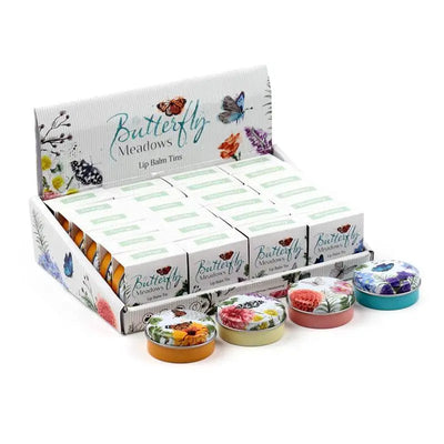 Butterfly Meadows Lip Balm in a Tin - Lip Balm & Lip Gloss
