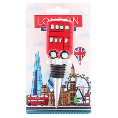 Ceramic London Icons Red Routemaster Bus Bottle Stopper - Kitchen Decorations & Accessories