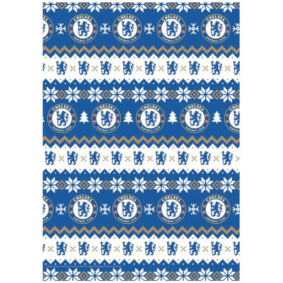 Chelsea FC Christmas Gift Wrap