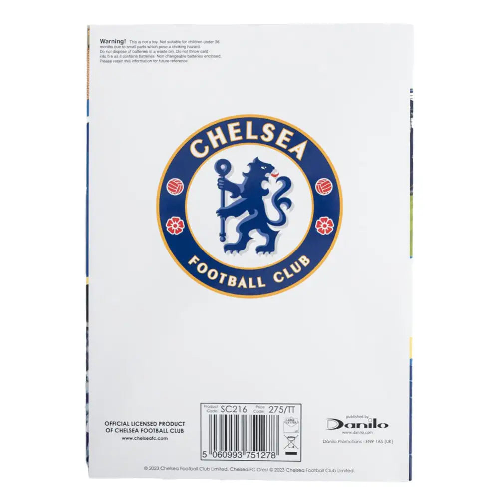 Chelsea FC Musical Birthday Card