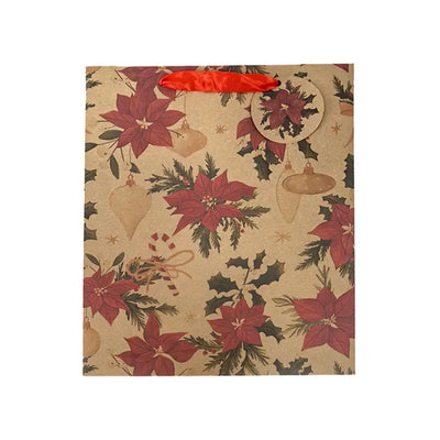 Christmas Botanicals Gift Bag Large
