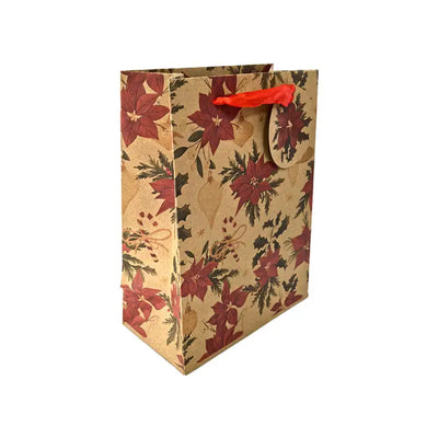 Christmas Botanicals Gift Bag Medium