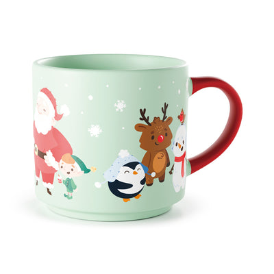Christmas Jingle Bunch Large Porcelain Mug - Gift Arch