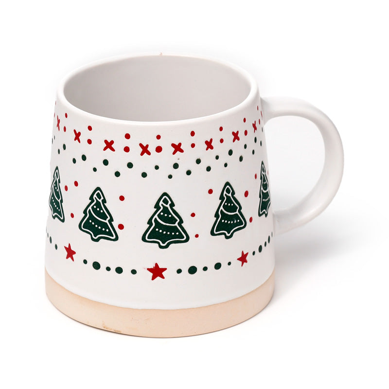 Christmas Tree Stoneware Mug - Gift Arch