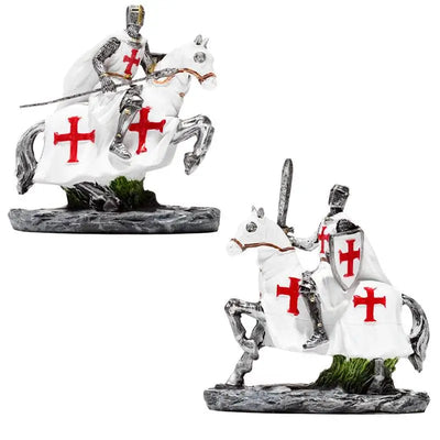 Crusader Knight on Horseback Defender - Knight & Princess Gifts
