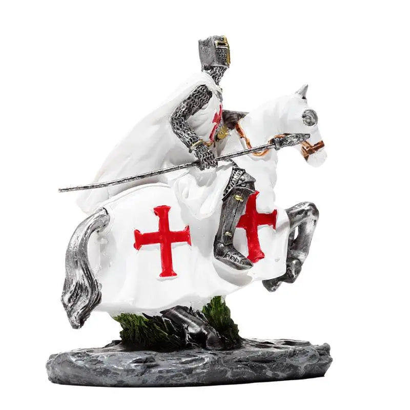 Crusader Knight on Horseback Defender - Knight & Princess Gifts