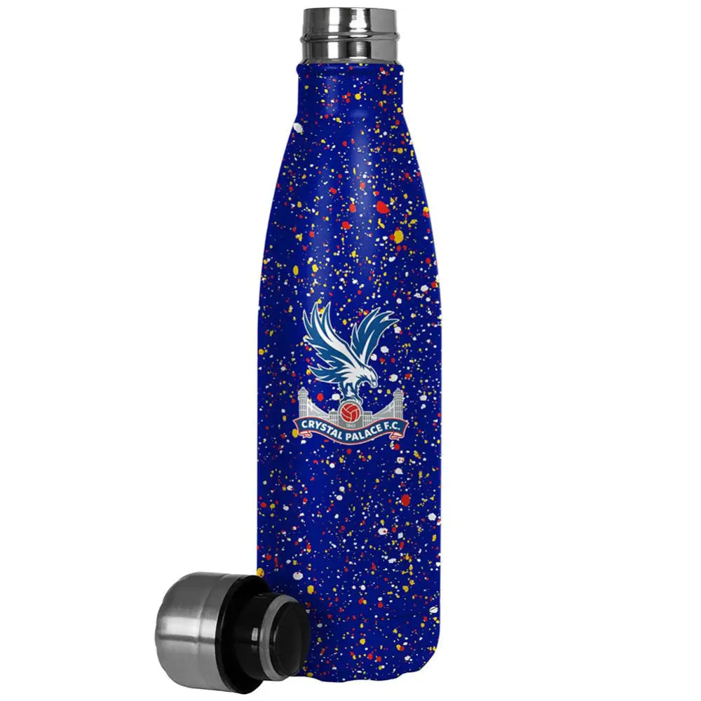 Crystal Palace FC Paint Splatter Thermal Flask