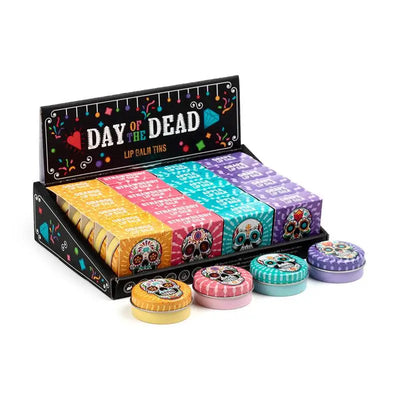 Day of the Dead Lip Balm in a Tin - Lip Balm & Lip Gloss
