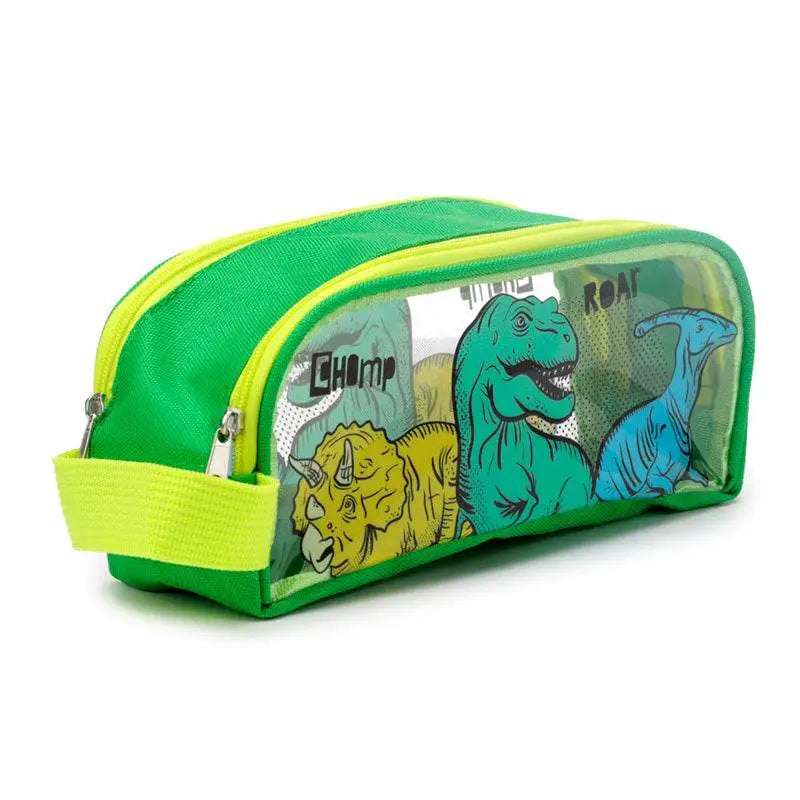 Dinosauria Clear Window Pencil Case - Dinosaur Gifts
