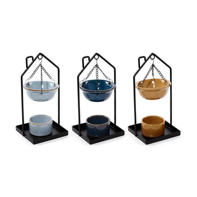 Eden Hanging Oil Burner with House Shaped Stand - Oil Burners & Wax Melt Burners