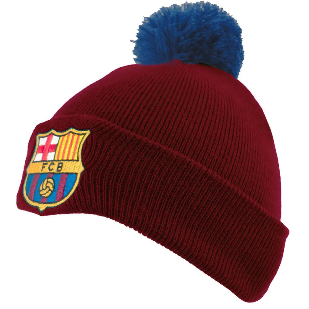 FC Barcelona Red Ski Hat