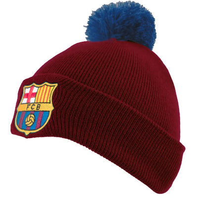 FC Barcelona Red Ski Hat