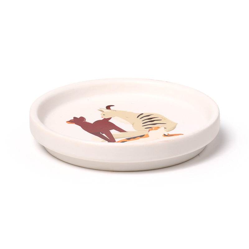 Feline Fine Cats (New) Porcelain Mug & Coaster Lid Set - Gift Arch