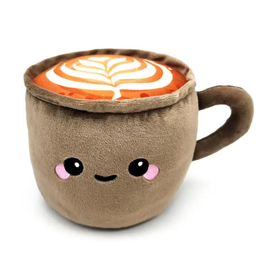 Foodiemals Cappuccino Microwavable Plush Lavender Heat Pack - Fast Food