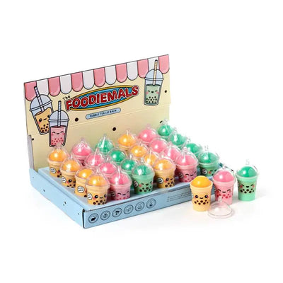 Foodiemals Lip Balm in a Bubble Tea Shaped Holder - Lip Balm & Lip Gloss
