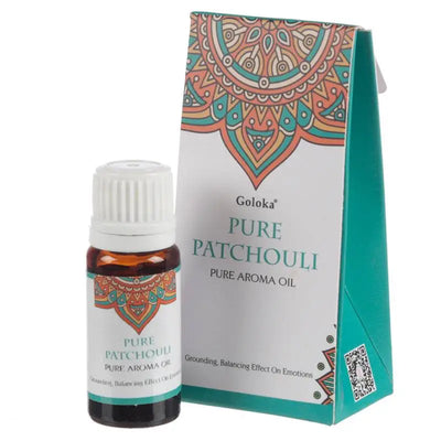 Goloka Aroma Oil Pure Patchouli 10ml - Fragrance Oils