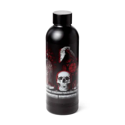 Gothica Hot & Cold Drinks Bottle 530ml - Gothic Fantasy Skulls & Skeletons