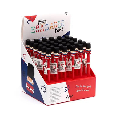 Inkredible Erasable Pen with London Guardsman Topper - Novelty Pens