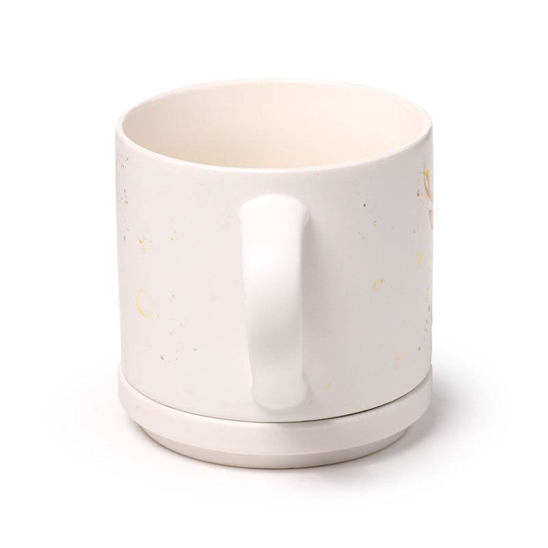 Jan Pashley Stag Porcelain Mug & Coaster Lid Set - Gift Arch