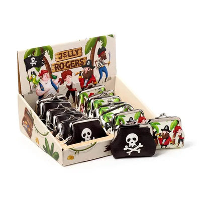 Jolly Roger Pirate Tic Tac Purse - Pirate Gifts & Toys