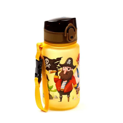 Jolly Rogers Pirates Pop Top 350ml Shatterproof Children’s Bottle - Pirate Gifts & Toys