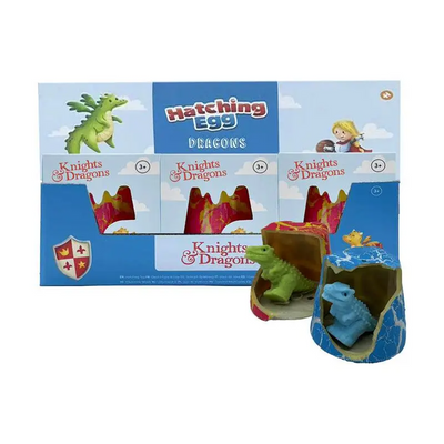 Knights & Dragons Hatching Egg - Novelty Toys