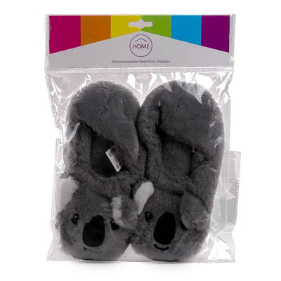 Koala Plush Toesties Heat Pack Warmer Slippers - Heat Packs Wheat Packs & Slippers