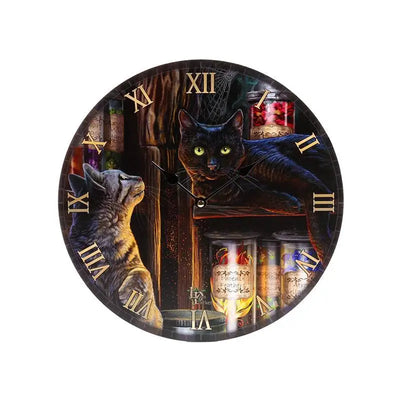 Lisa Parker Magical Emporium Cats Picture Clock - Clocks
