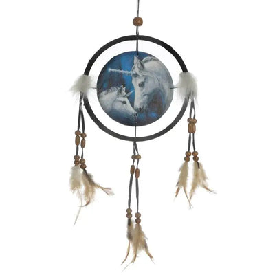Lisa Parker Sacred Love Unicorn 16cm Dreamcatcher - Lisa Parker Designs