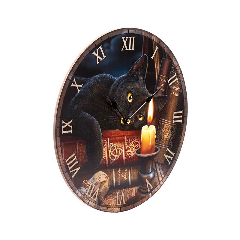 Lisa Parker Witching Hour Cats Picture Clock - Gift Arch