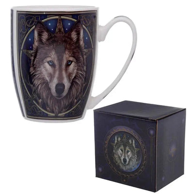 Lisa Parker Wolf Head Porcelain Mug - Lisa Parker Designs