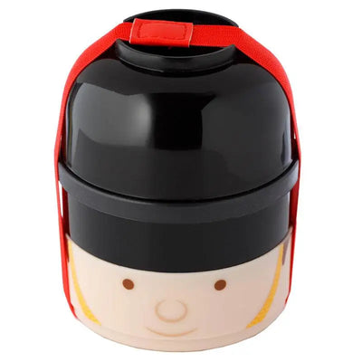 London Guardsman Stacked Round Bento Lunch Box - Lunch Boxes & Snack Pots