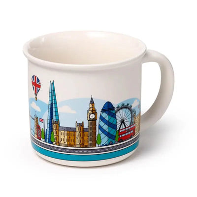 London Icons Fine-Rimmed Porcelain Mug - Mugs & Coffee Cups