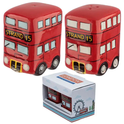 London Icons Red Routemaster Bus Ceramic Salt & Pepper Set - Best Sellers