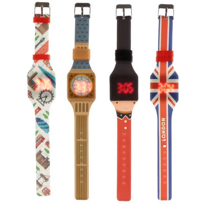 London Icons Silicone Digital Watch - Tech & Music Gifts