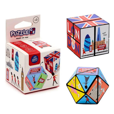 London Souvenir Puzzle Cube Toy - Novelty Toys